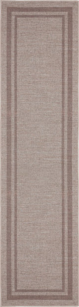 Clement Double Border Non-slip Machine-washable Area Rug