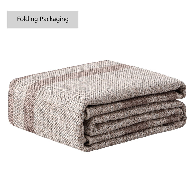 Clement Double Border Non-slip Machine-washable Area Rug
