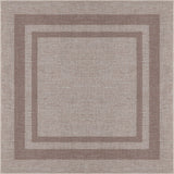 Clement Double Border Non-slip Machine-washable Area Rug