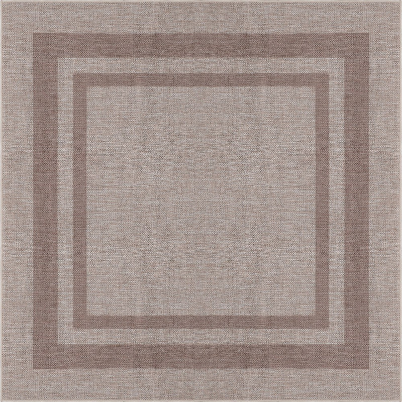 Clement Double Border Non-slip Machine-washable Area Rug
