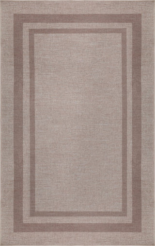 Clement Double Border Non-slip Machine-washable Area Rug