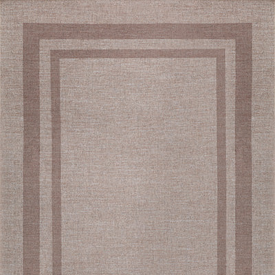 Clement Double Border Non-slip Machine-washable Area Rug