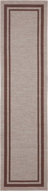 Clement Double Border Non-slip Machine-washable Area Rug