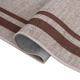 Clement Double Border Non-slip Machine-washable Area Rug