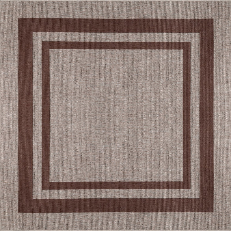 Clement Double Border Non-slip Machine-washable Area Rug