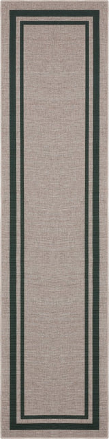 Clement Double Border Non-slip Machine-washable Area Rug