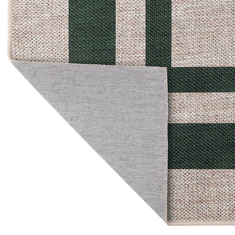 Clement Double Border Non-slip Machine-washable Area Rug