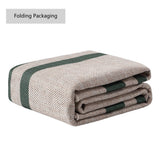 Clement Double Border Non-slip Machine-washable Area Rug