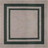 Clement Double Border Non-slip Machine-washable Area Rug