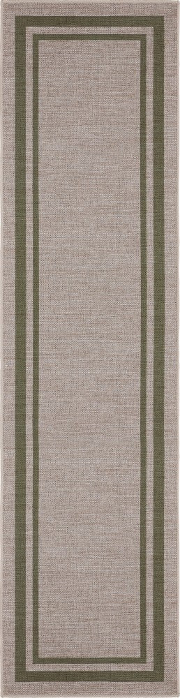 Clement Double Border Non-slip Machine-washable Area Rug