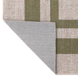 Clement Double Border Non-slip Machine-washable Area Rug