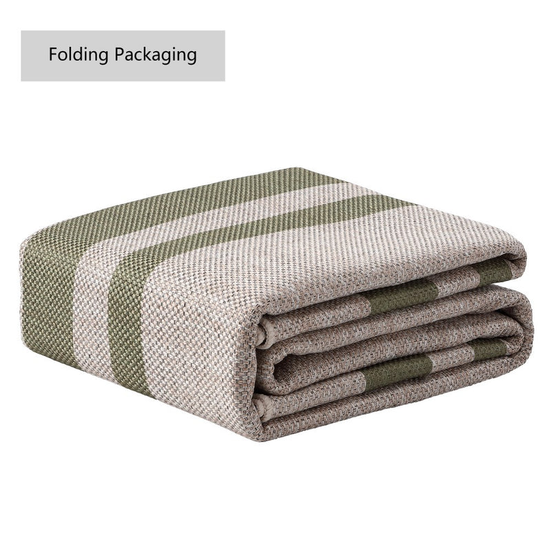 Clement Double Border Non-slip Machine-washable Area Rug