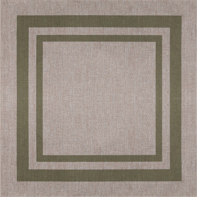 Clement Double Border Non-slip Machine-washable Area Rug