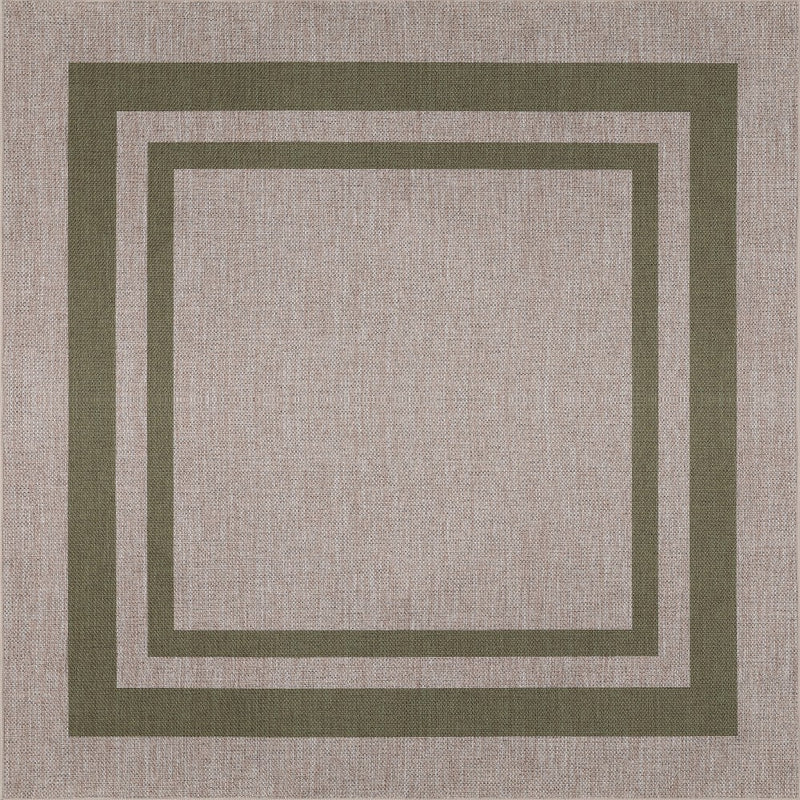Clement Double Border Non-slip Machine-washable Area Rug