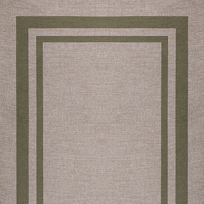 Clement Double Border Non-slip Machine-washable Area Rug