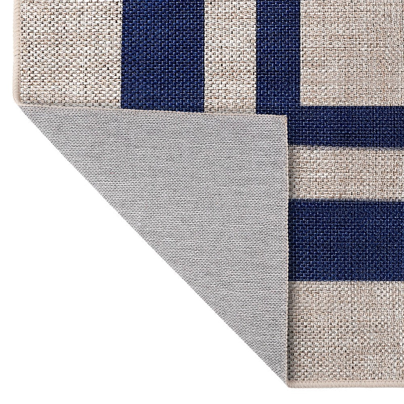 Clement Double Border Non-slip Machine-washable Area Rug