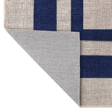 Clement Double Border Non-slip Machine-washable Area Rug
