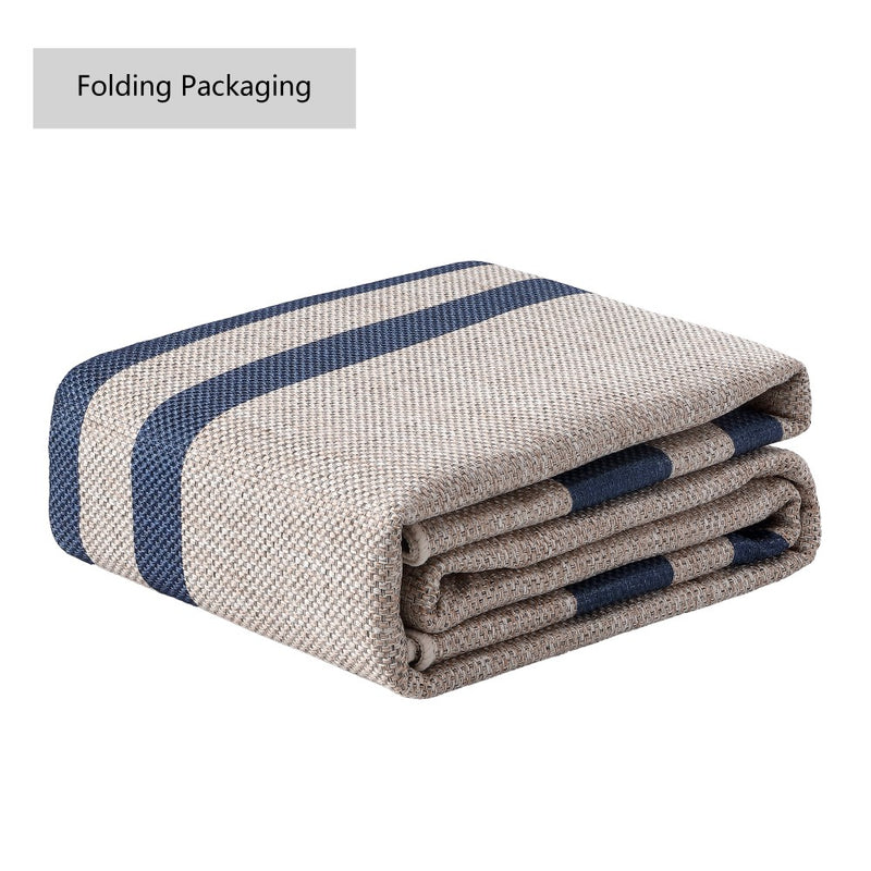 Clement Double Border Non-slip Machine-washable Area Rug