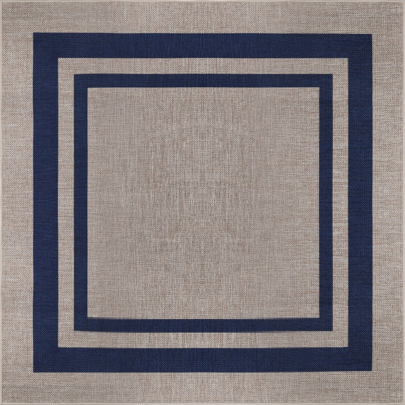 Clement Double Border Non-slip Machine-washable Area Rug