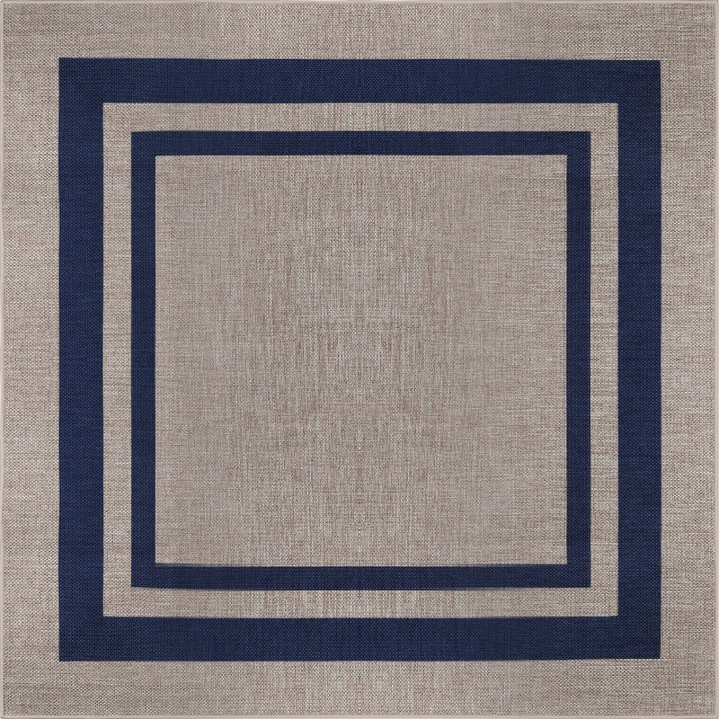 Clement Double Border Non-slip Machine-washable Area Rug