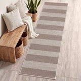 Gabby Cabana Stripe Non-slip Machine-washable Area Rug