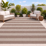 Gabby Cabana Stripe Non-slip Machine-washable Area Rug
