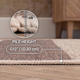 Gabby Cabana Stripe Non-slip Machine-washable Area Rug