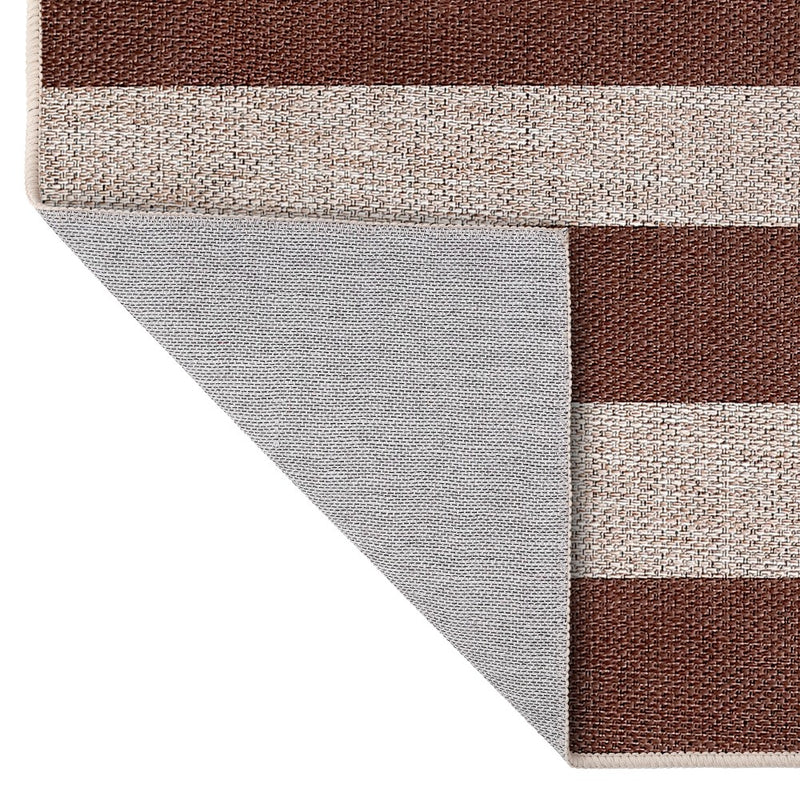 Gabby Cabana Stripe Non-slip Machine-washable Area Rug