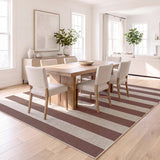Gabby Cabana Stripe Non-slip Machine-washable Area Rug