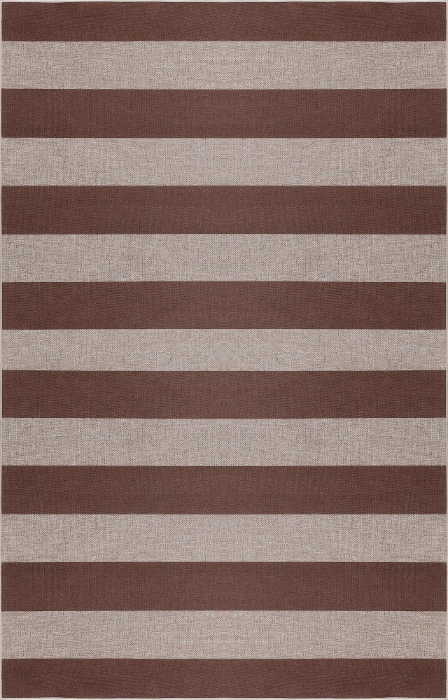 Gabby Cabana Stripe Non-slip Machine-washable Area Rug