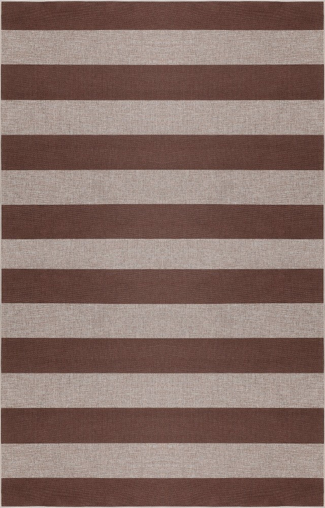 Gabby Cabana Stripe Non-slip Machine-washable Area Rug