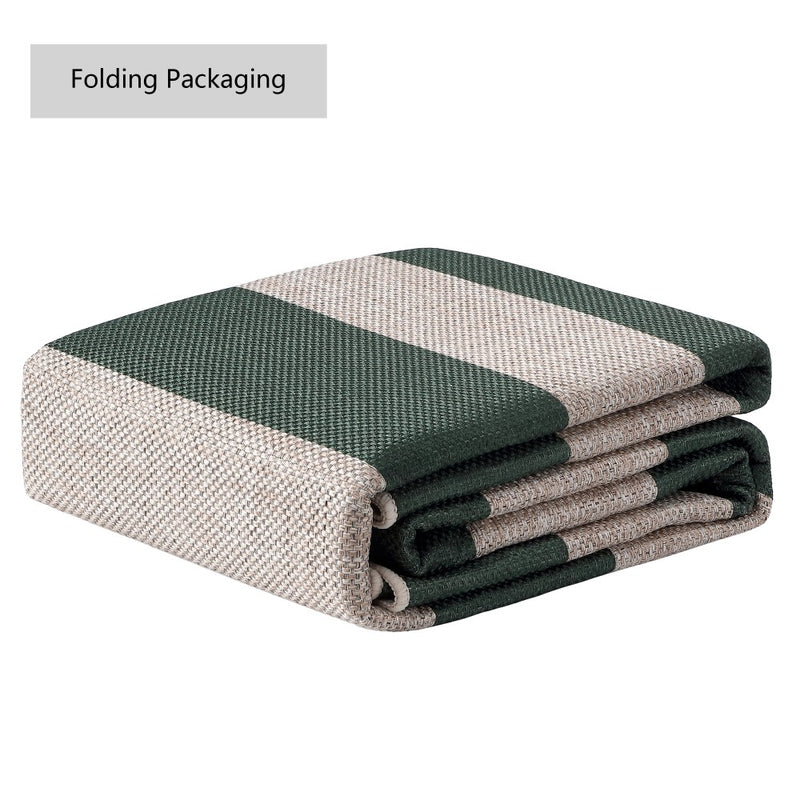 Gabby Cabana Stripe Non-slip Machine-washable Area Rug