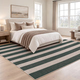 Gabby Cabana Stripe Non-slip Machine-washable Area Rug
