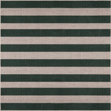 Gabby Cabana Stripe Non-slip Machine-washable Area Rug