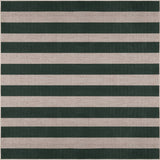 Gabby Cabana Stripe Non-slip Machine-washable Area Rug