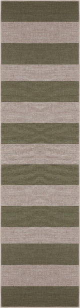 Gabby Cabana Stripe Non-slip Machine-washable Area Rug