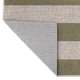Gabby Cabana Stripe Non-slip Machine-washable Area Rug