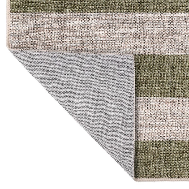Gabby Cabana Stripe Non-slip Machine-washable Area Rug