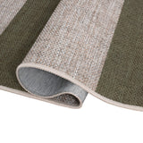 Gabby Cabana Stripe Non-slip Machine-washable Area Rug