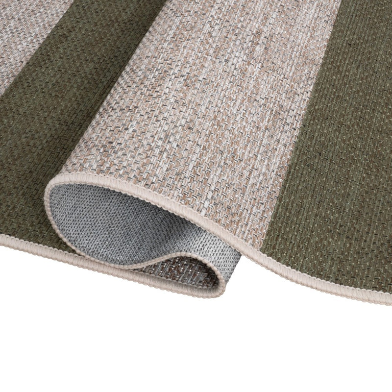 Gabby Cabana Stripe Non-slip Machine-washable Area Rug