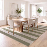 Gabby Cabana Stripe Non-slip Machine-washable Area Rug