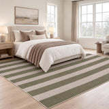 Gabby Cabana Stripe Non-slip Machine-washable Area Rug