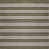 Gabby Cabana Stripe Non-slip Machine-washable Area Rug