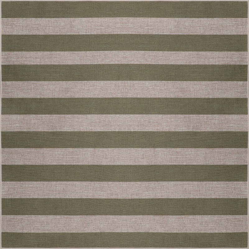 Gabby Cabana Stripe Non-slip Machine-washable Area Rug