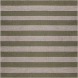 Gabby Cabana Stripe Non-slip Machine-washable Area Rug