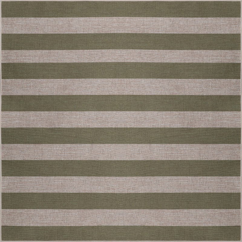 Gabby Cabana Stripe Non-slip Machine-washable Area Rug