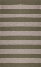Gabby Cabana Stripe Non-slip Machine-washable Area Rug
