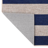 Gabby Cabana Stripe Non-slip Machine-washable Area Rug