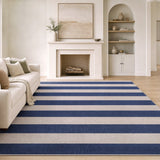 Gabby Cabana Stripe Non-slip Machine-washable Area Rug