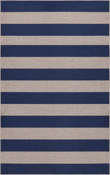 Gabby Cabana Stripe Non-slip Machine-washable Area Rug